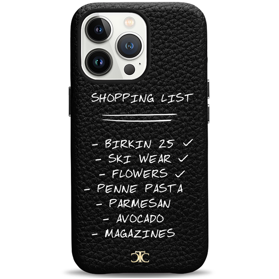 Shopping List Case - iPhone 13 Pro (8648065974618) (8652663030106)